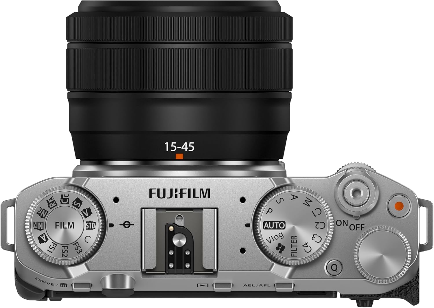 Fujifilm X-M5 Mirrorless Digital Camera XC15-45mmF3.5-5.6 OIS PZ Lens Kit - Silver - Image 2