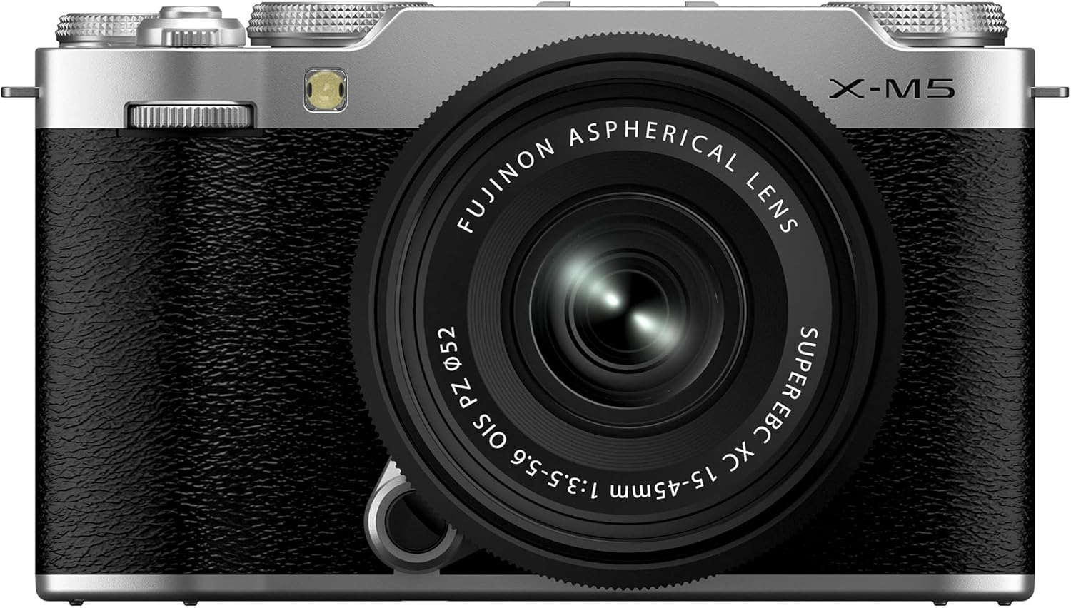 Fujifilm X-M5 Mirrorless Digital Camera XC15-45mmF3.5-5.6 OIS PZ Lens Kit - Silver - Image 8