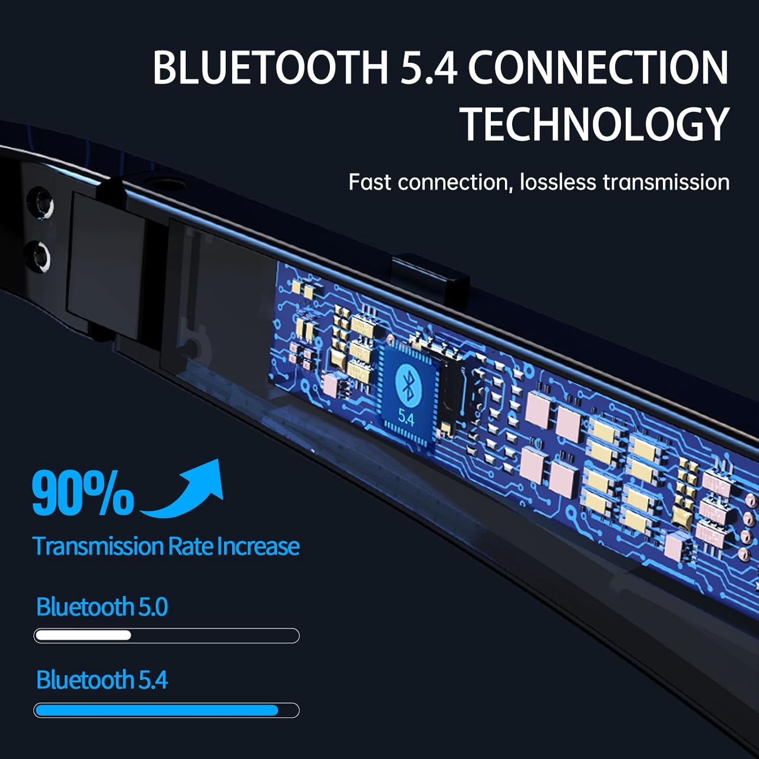 Smart Glasses for Men and Women with Speaker/Bluetooth Sunglasses with Photochromi/Blue Light Filter&Polarized Lenses,Smart Sunglasses Bluetooth 5.4 Support Voice Assistant/Android/Mac/PC - Image 3