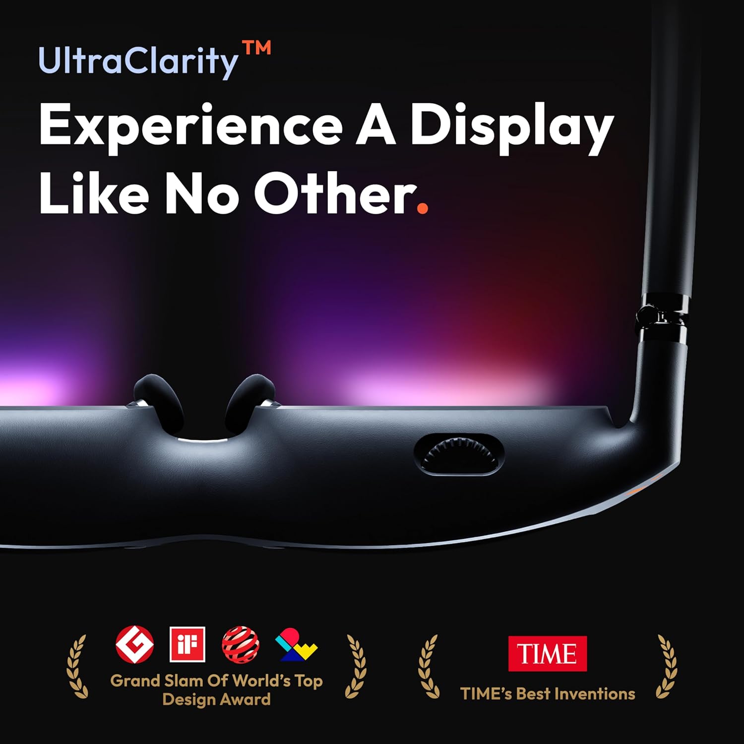 VITURE Pro XR/AR Glasses — 135" 120Hz 1000Nits UltraClarity Display, Harman Audio, Myopia Adjustments, Electrochromic Film, Smart Glasses for iPhone 16/15/Android/Mac/PC/Steam Deck/Gaming Consoles - Image 3